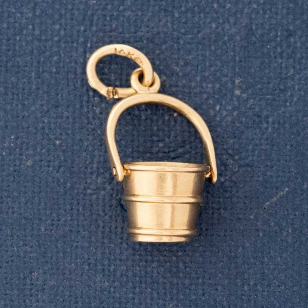 Vintage Bucket Charm