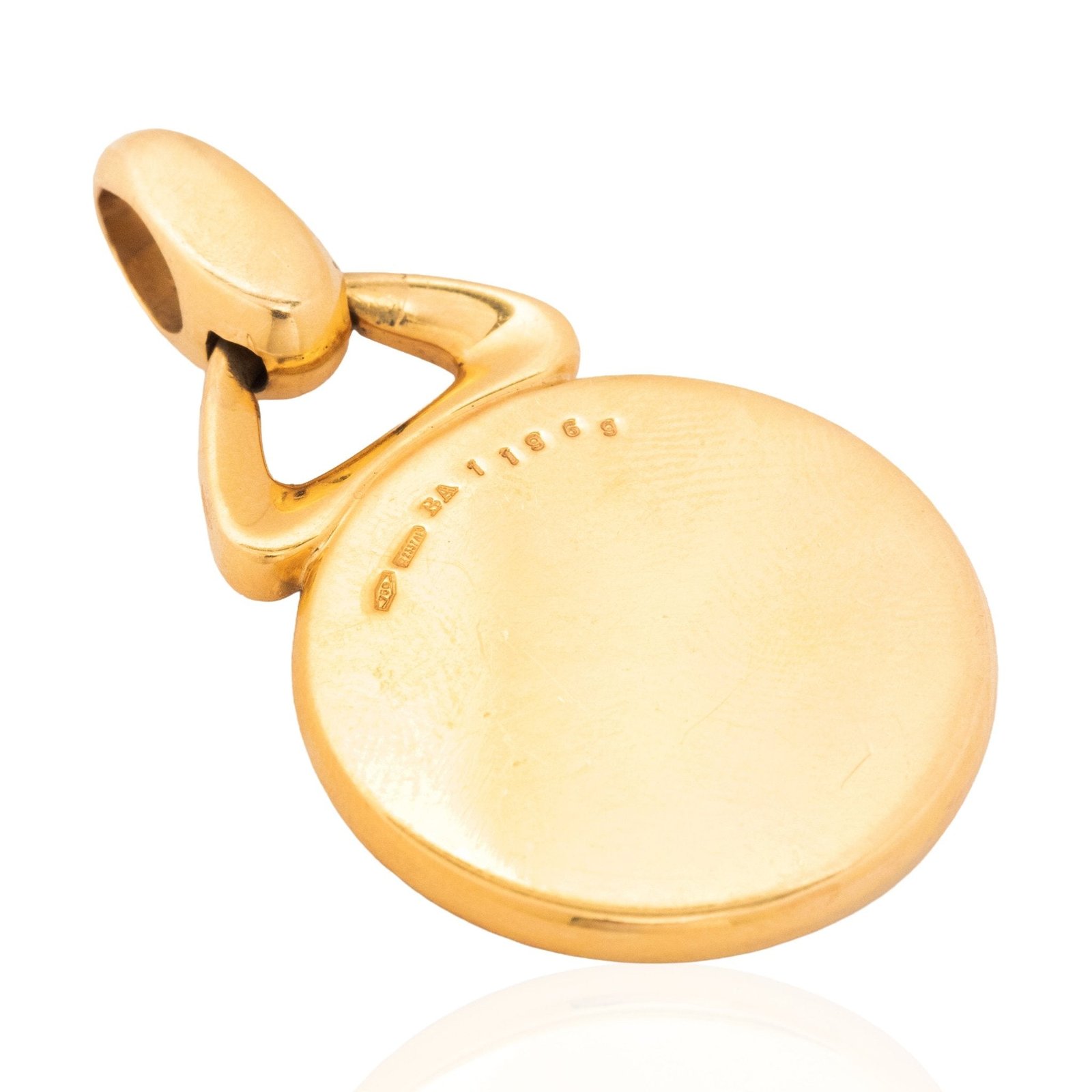 Vintage Sagittarius Zodiac Pendant, by Bvlgari - Image 4