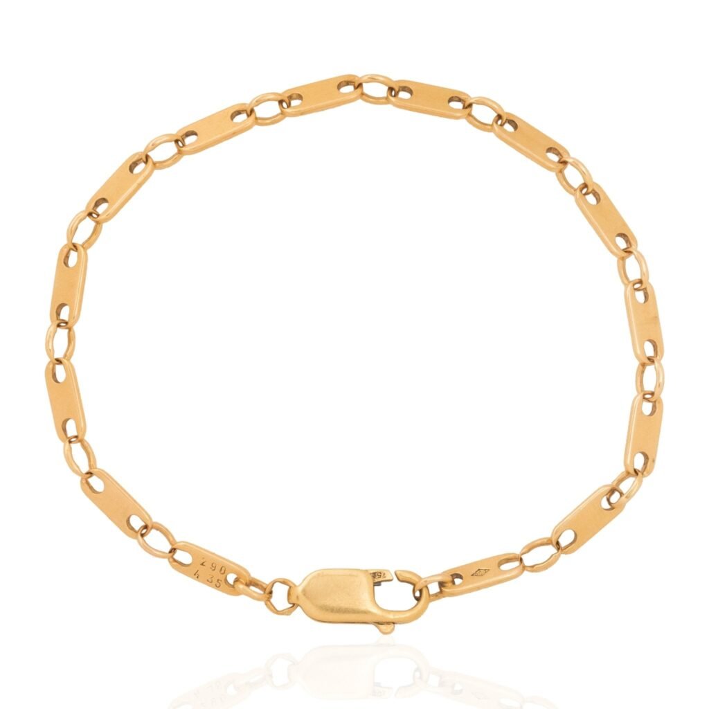 Vintage Fidelity Link Bracelet, by Cartier