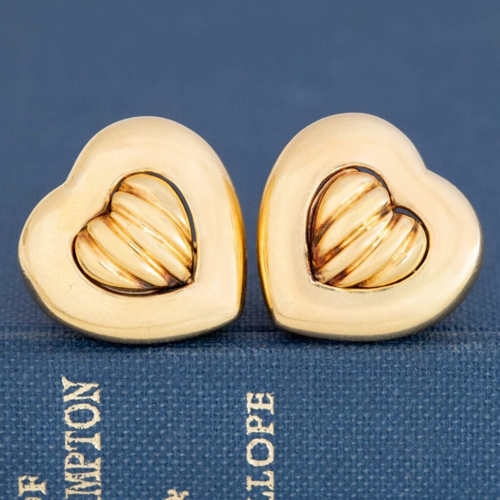 Vintage Convertible Heart Earrings, by Boucheron