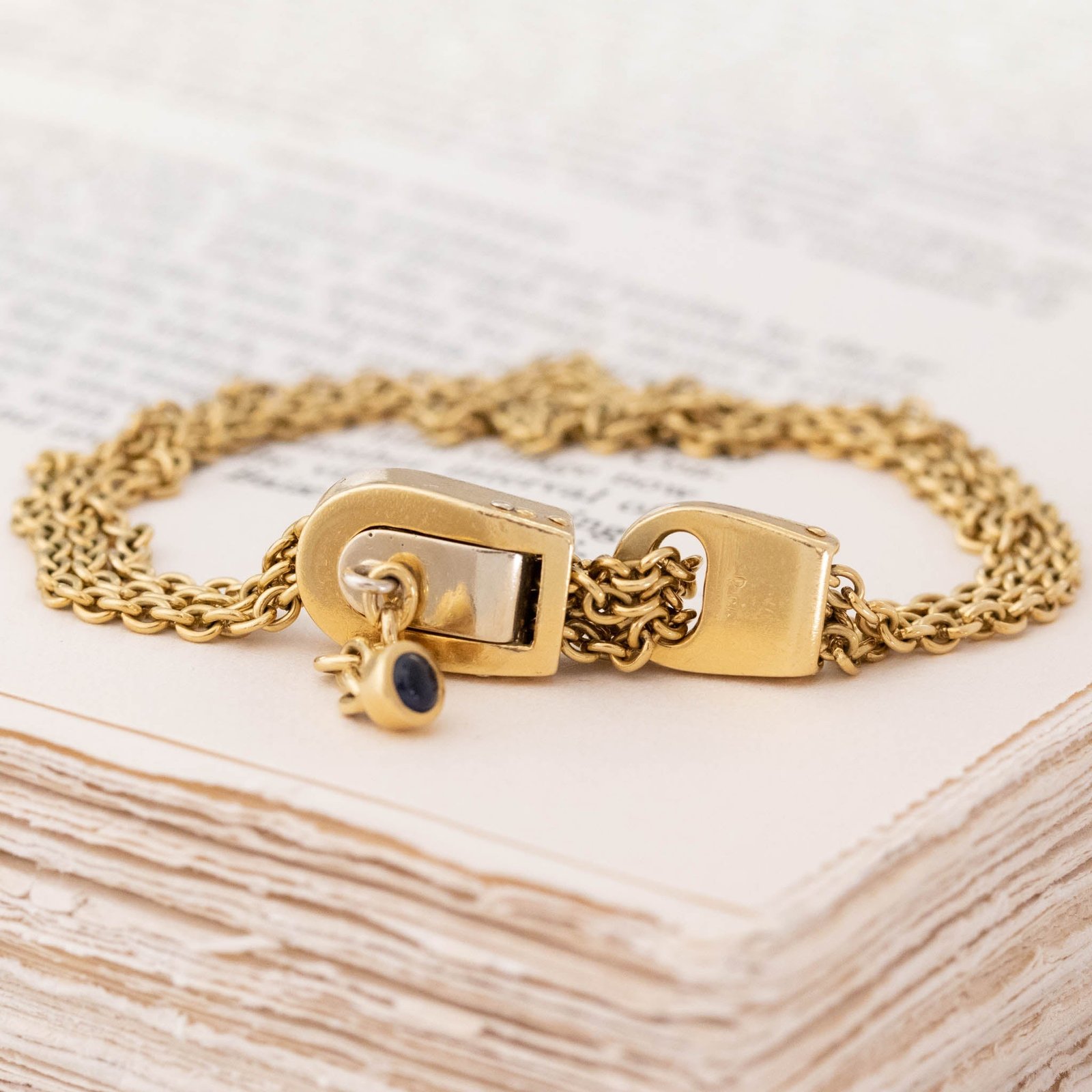 Vintage Custom Gold Bracelet, by Pomellato - Image 5
