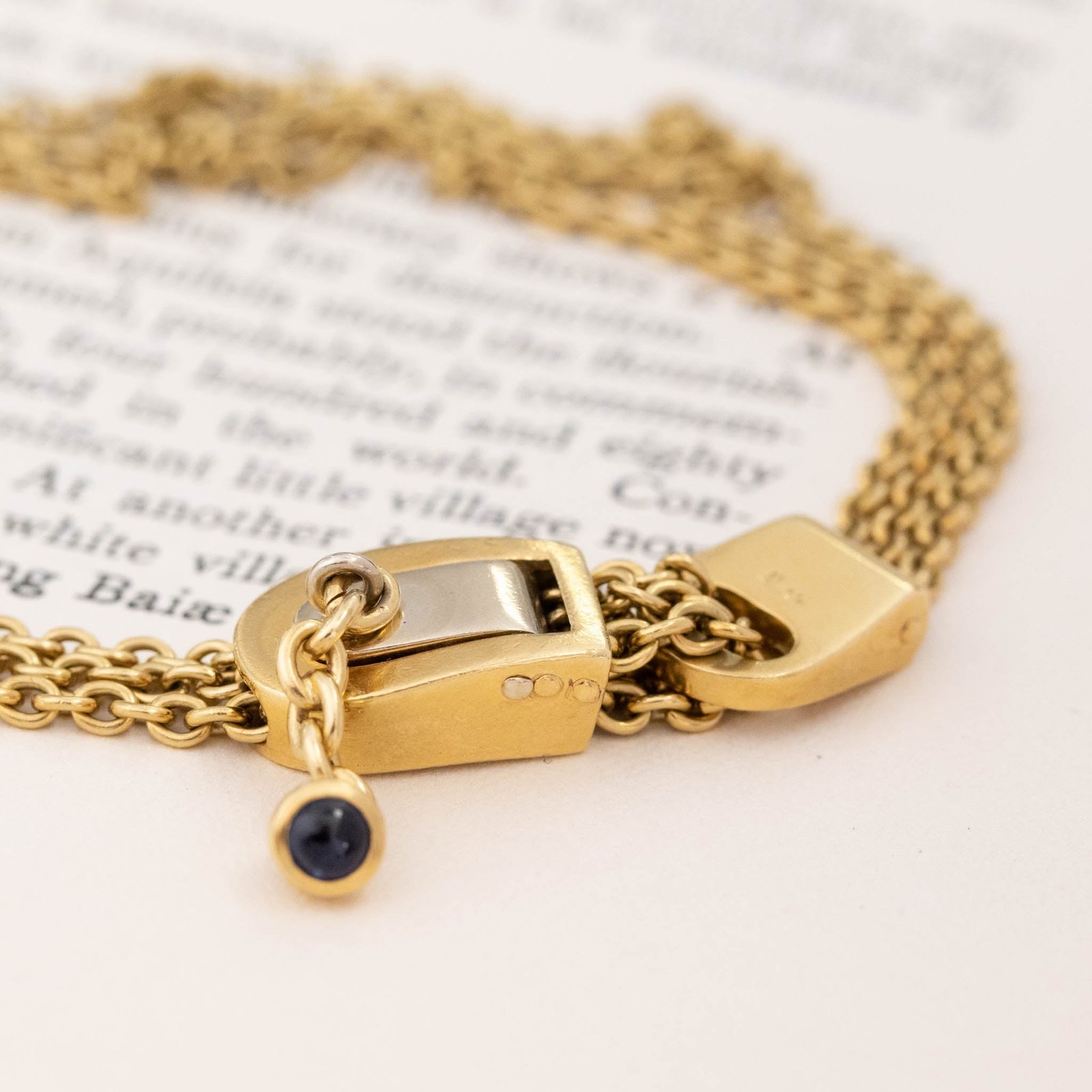 Vintage Custom Gold Bracelet, by Pomellato - Image 3