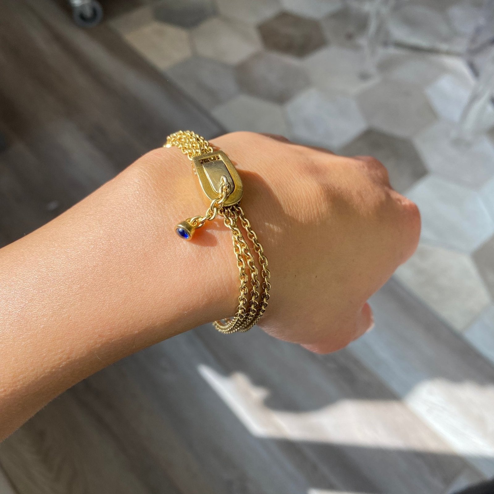 Vintage Custom Gold Bracelet, by Pomellato - Image 2
