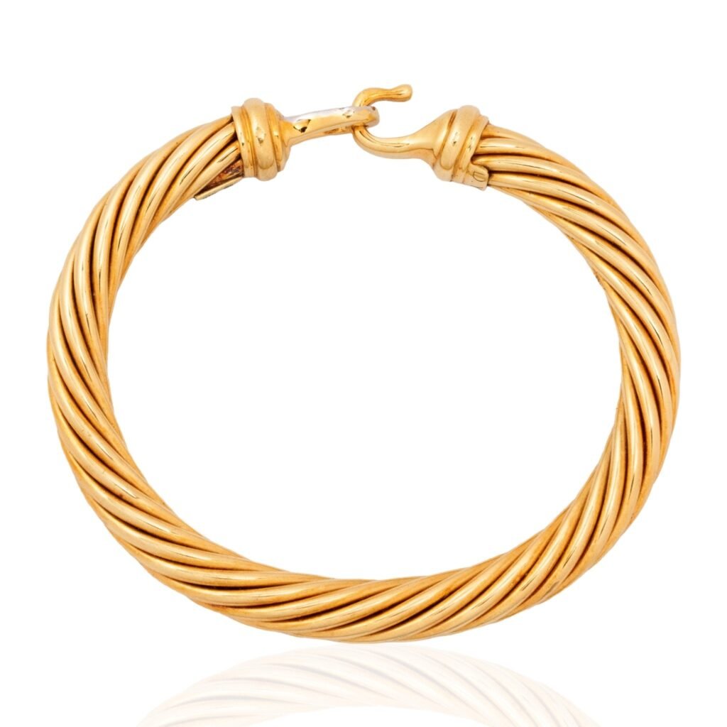 Vintage Diamond Hook Bracelet, by David Yurman