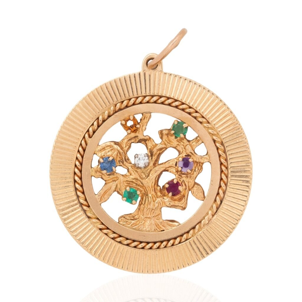 Vintage "DEAREST" Acrostic Tree Pendant, by Tiffany & Co.
