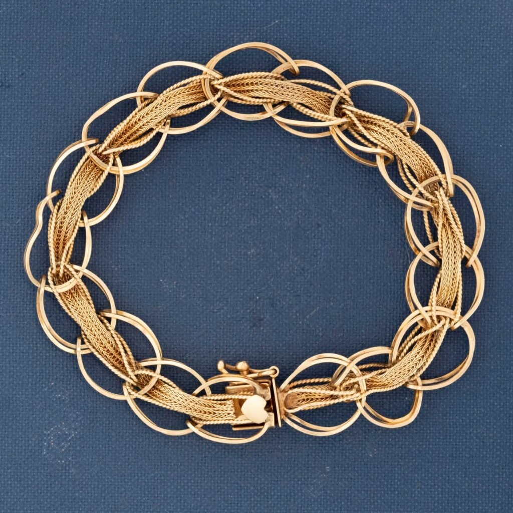 Vintage Fancy Link Bracelet