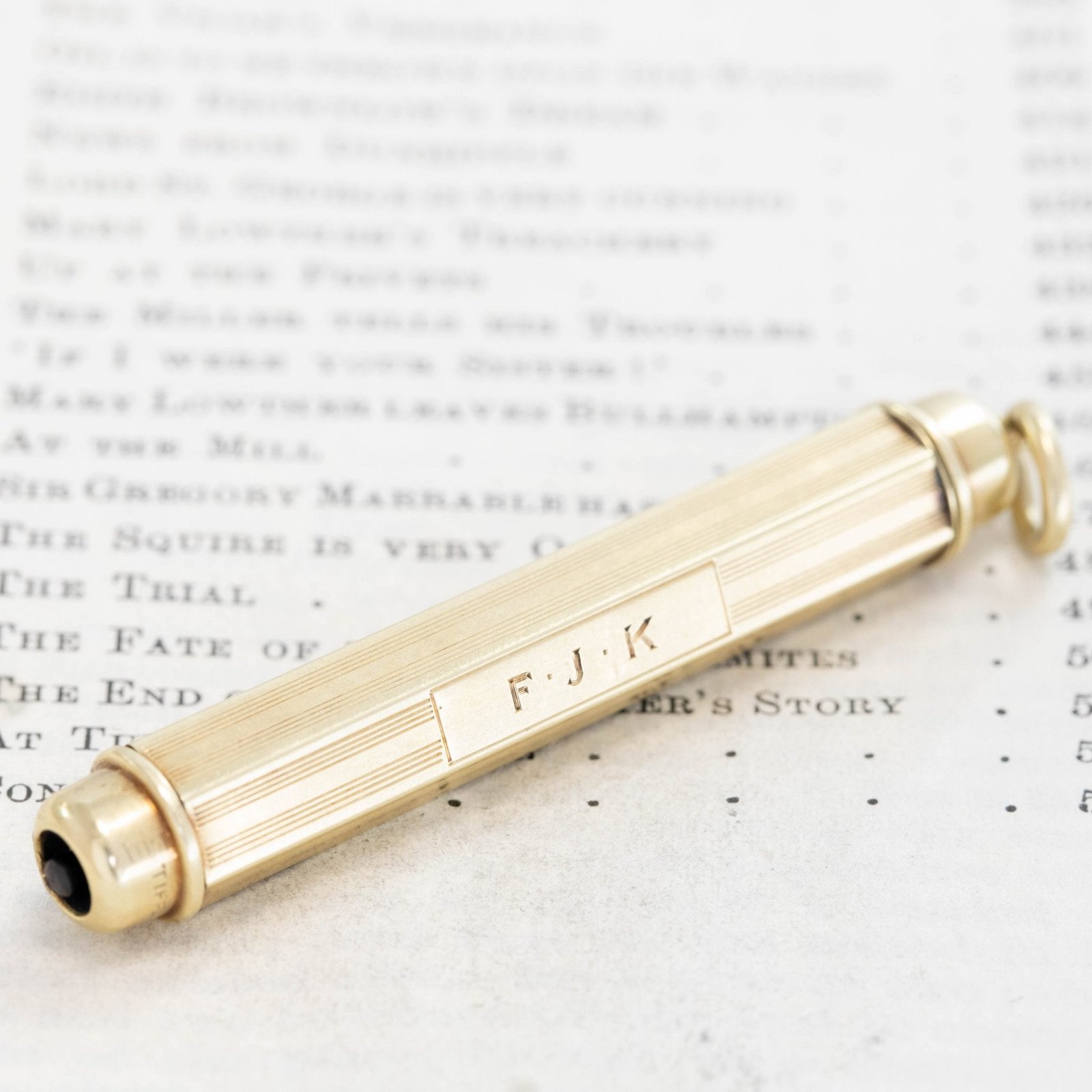 Vintage Geometric Pencil Pendant, by Tiffany & Co. - Image 5
