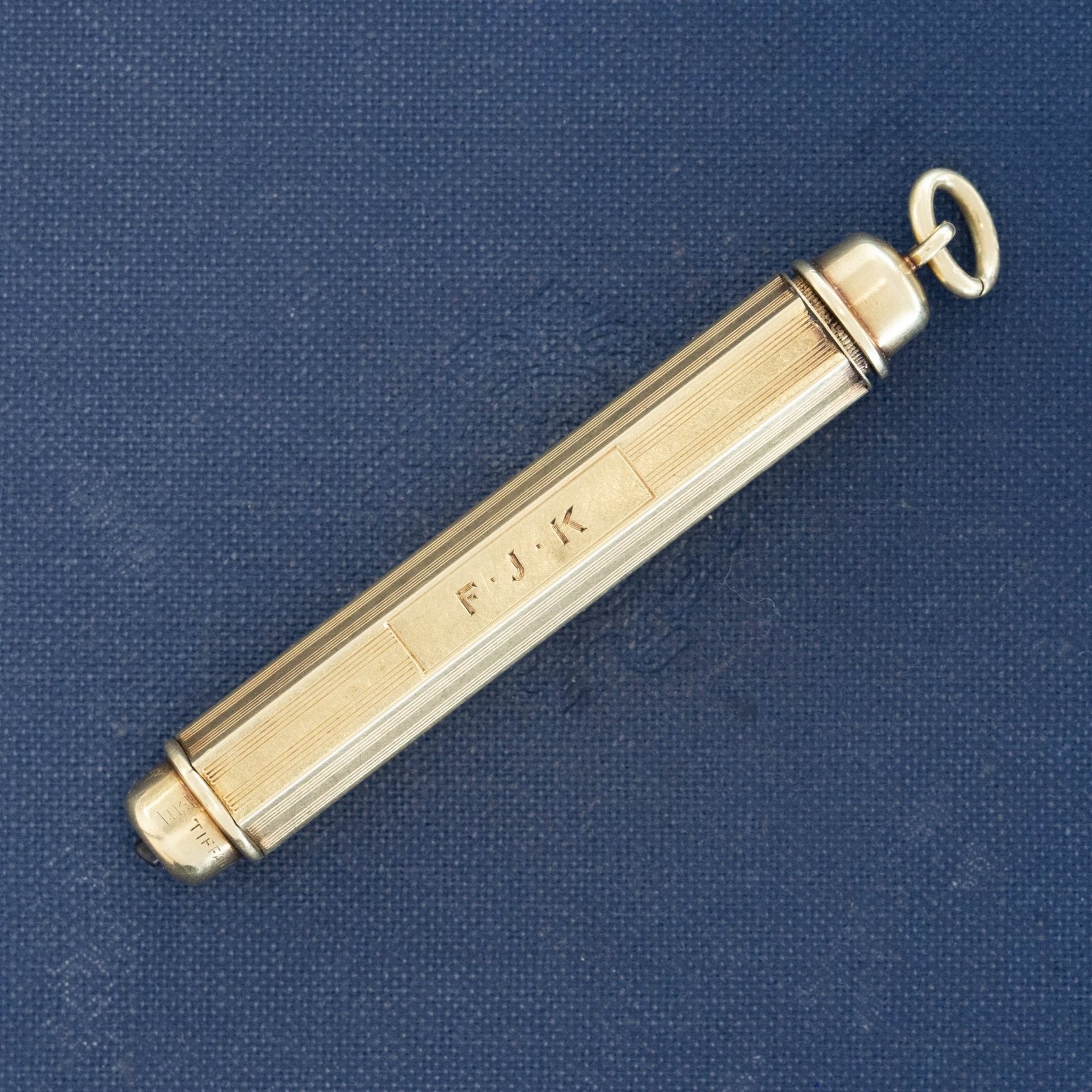 Vintage Geometric Pencil Pendant, by Tiffany & Co. - Image 2