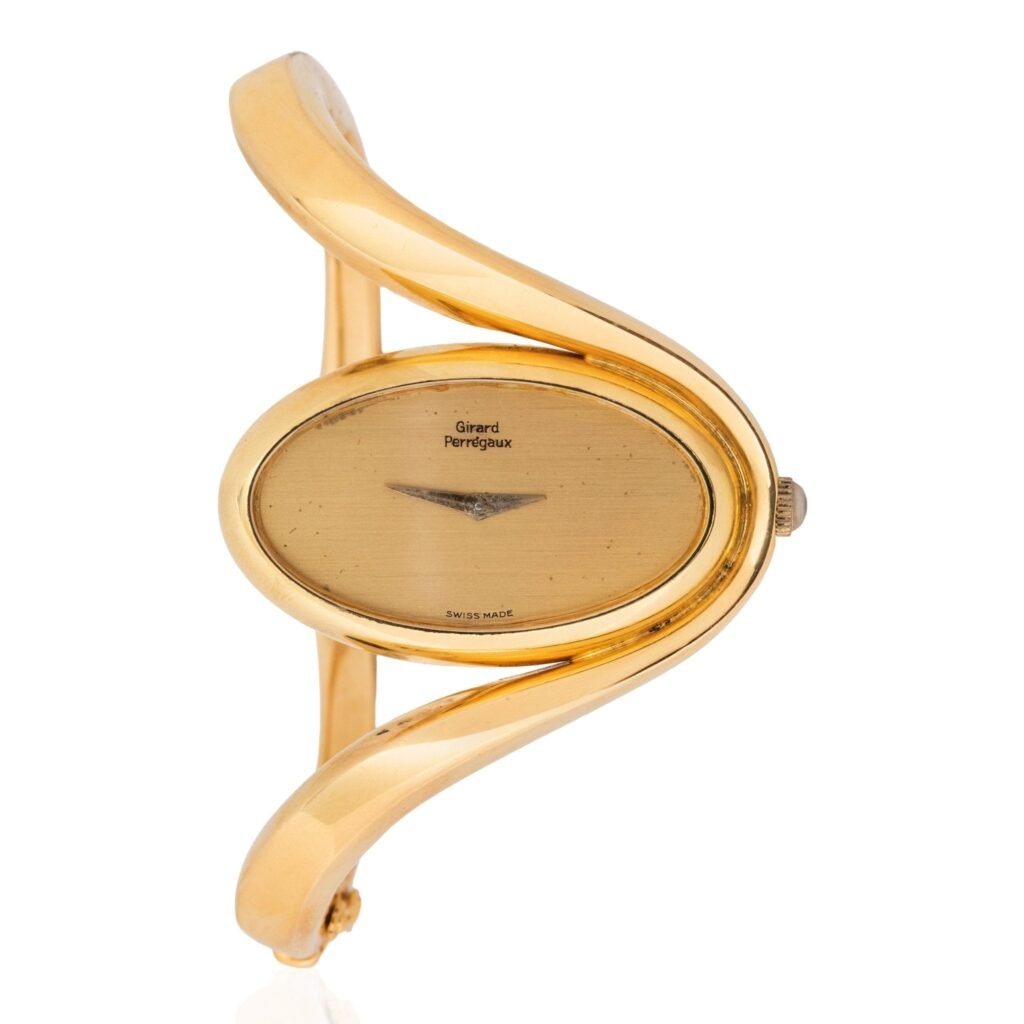 Vintage Oval Freeform Watch, by Girard Perregaux