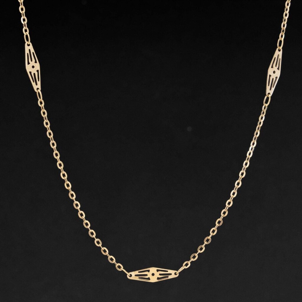 Vintage Gold Chain Necklace