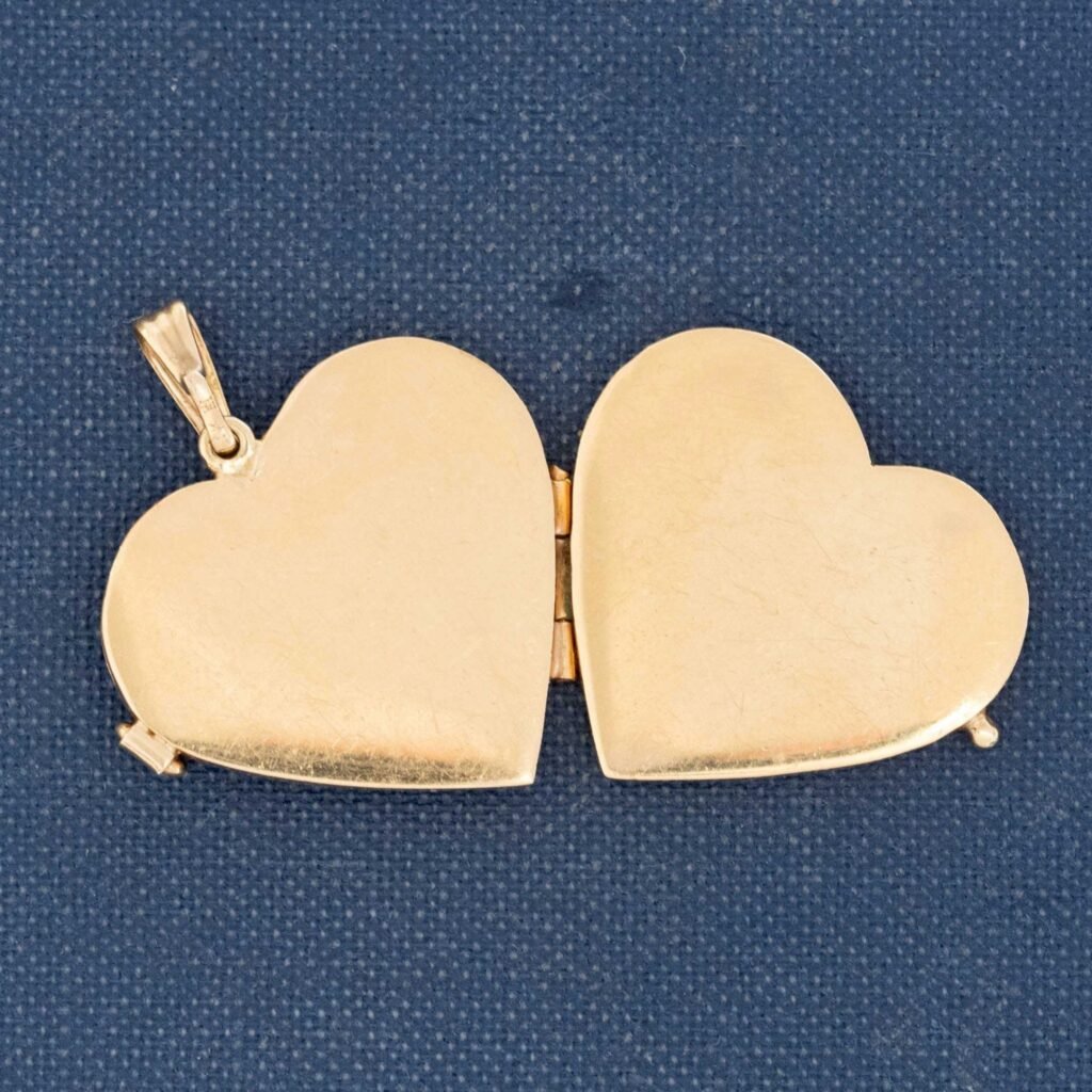 Vintage Heart Locket Pendant