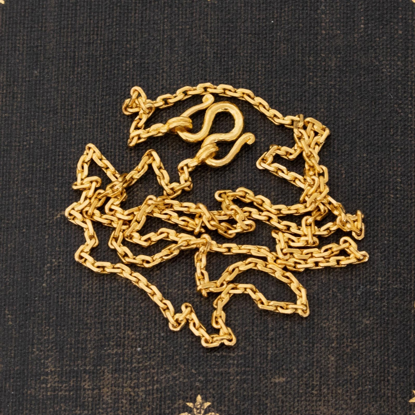 Vintage High Karat Cable Link Chain, 22kt - Image 5