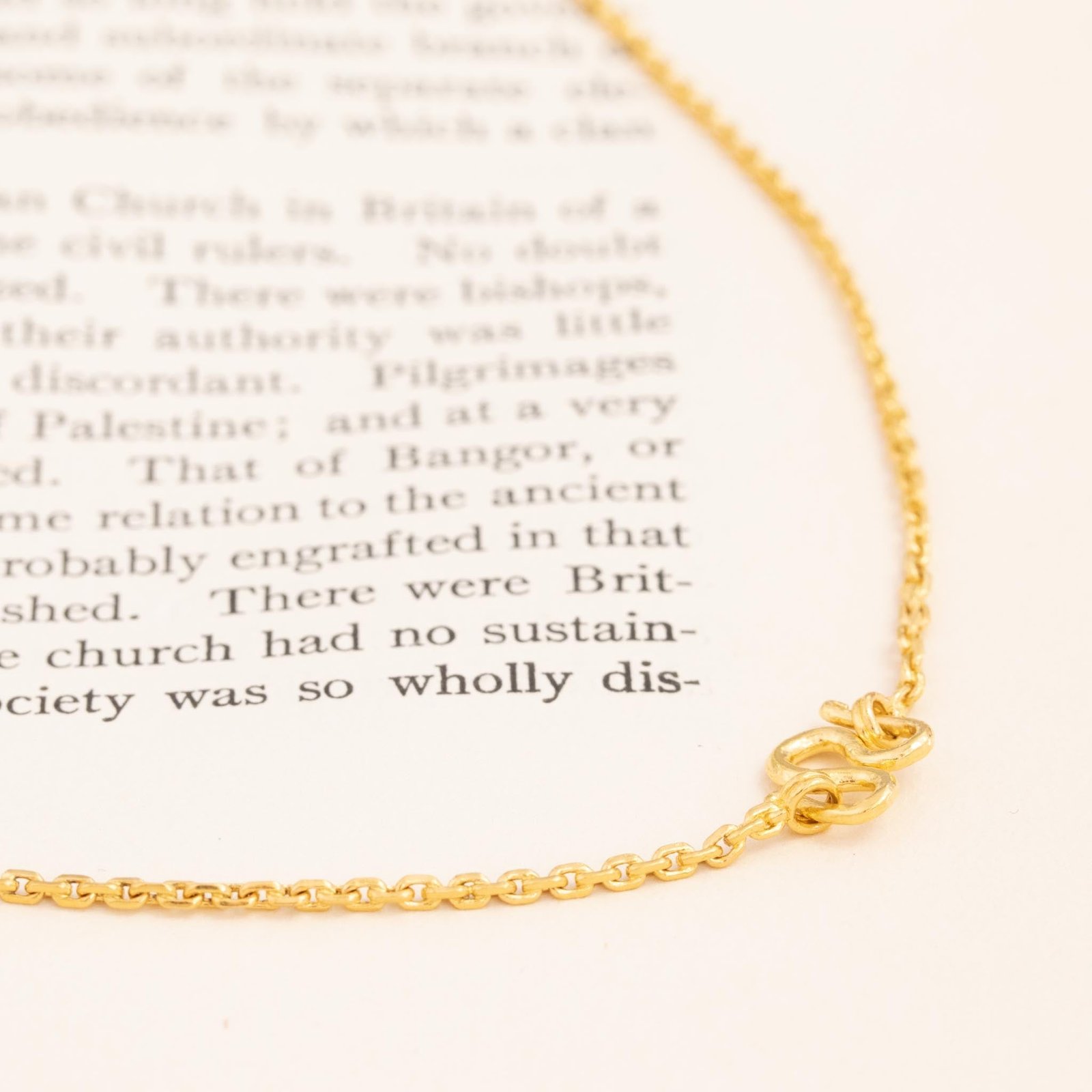 Vintage High Karat Cable Link Chain, 22kt - Image 3