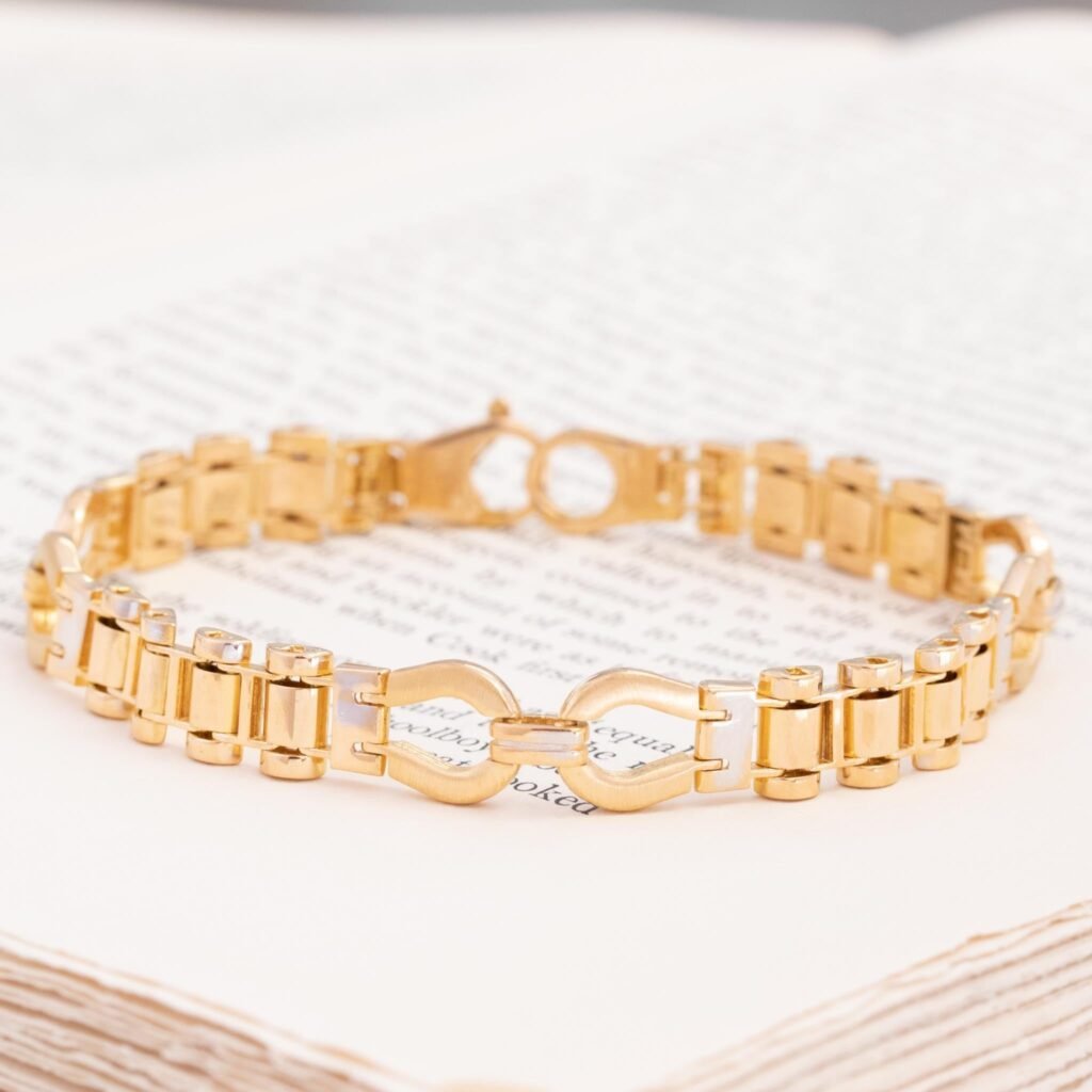 Vintage Horseshoe Link Bracelet