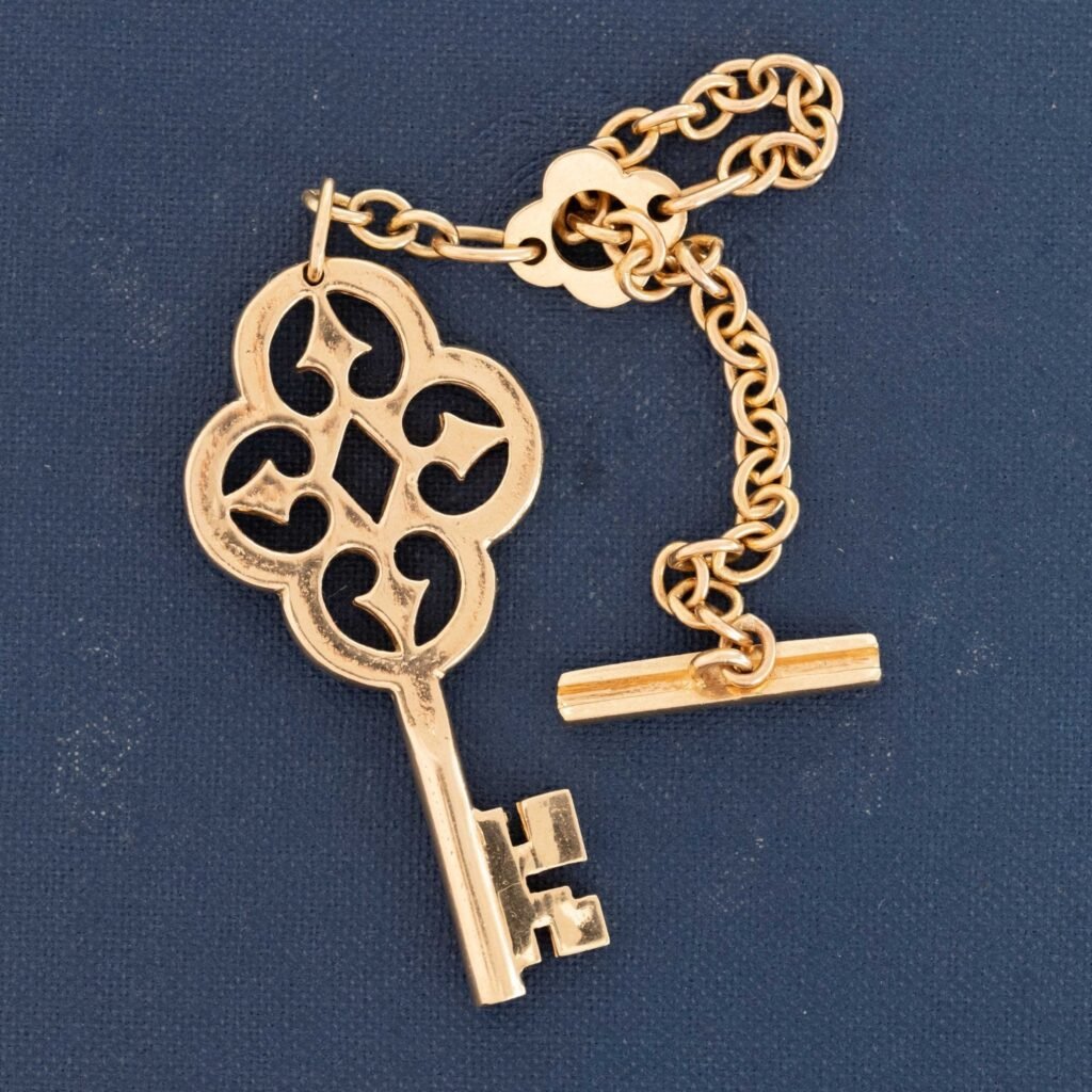 Vintage Key Toggle Keychain, by Van Cleef & Arpels