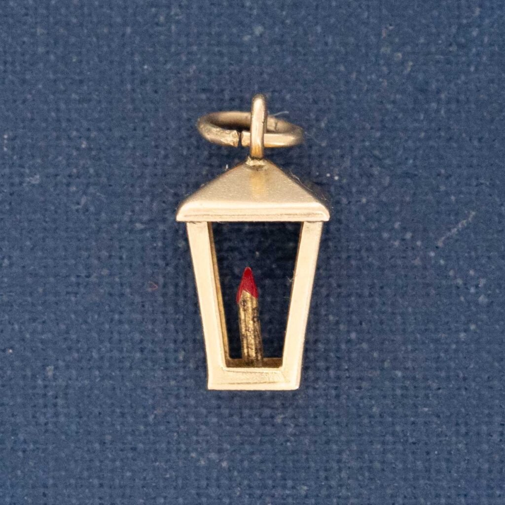 Vintage Lantern Charm