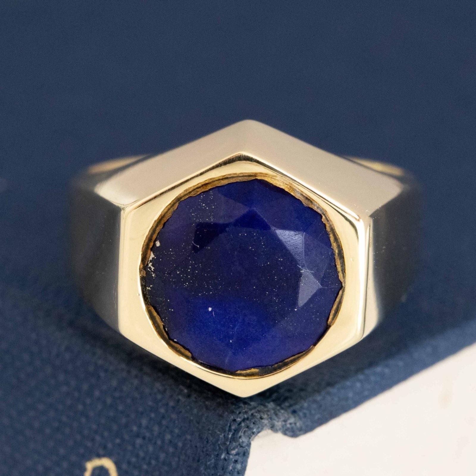 Vintage Lapis Lazuli Signet Ring, by Elsa Peretti for Tiffany & Co. - Image 6