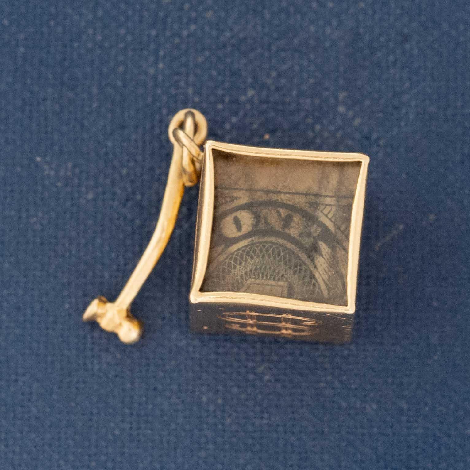 Vintage "Mad Money" Break in Case of Emergency Charm - Image 3