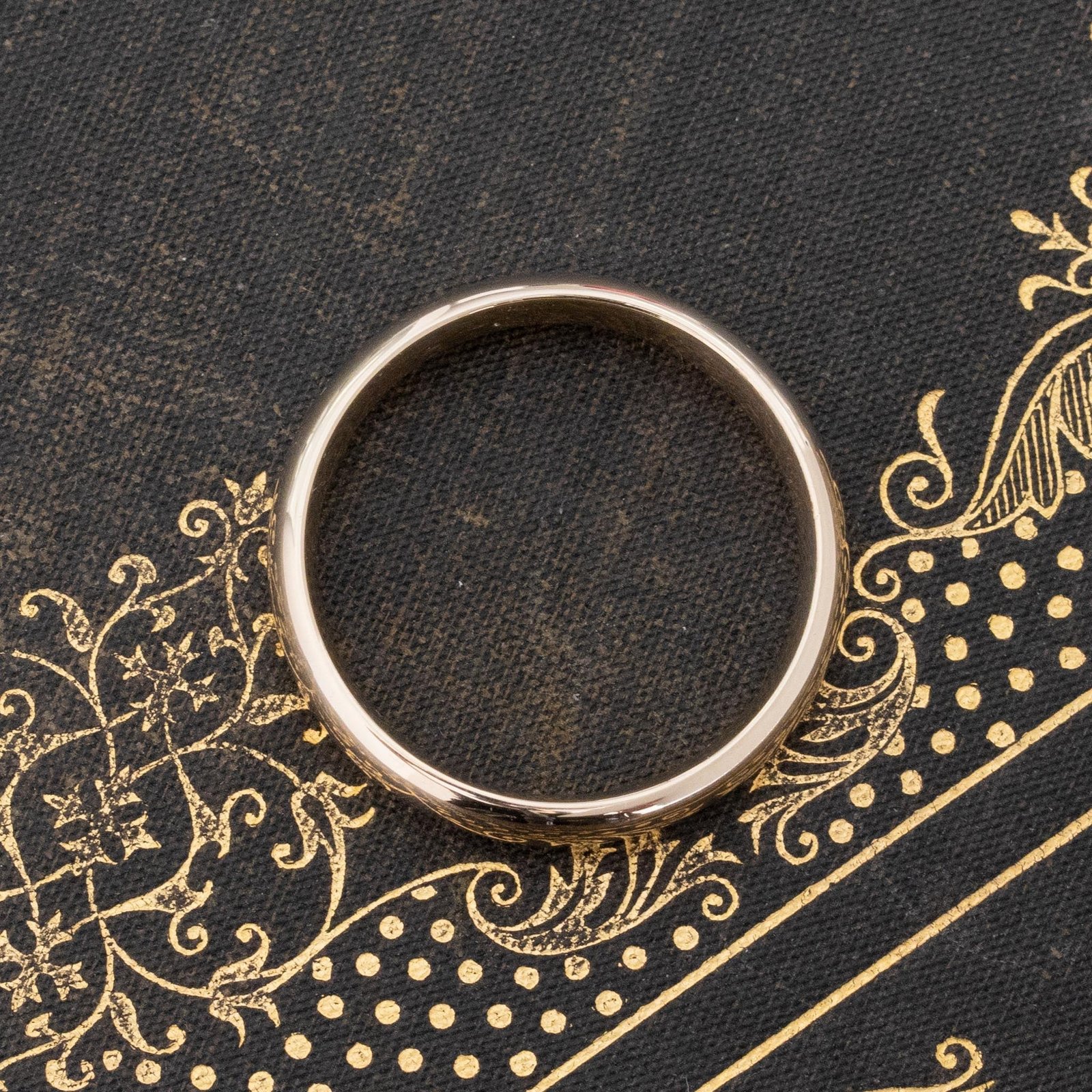 Vintage Men's Wedding Band, 4.95mm - Image 3