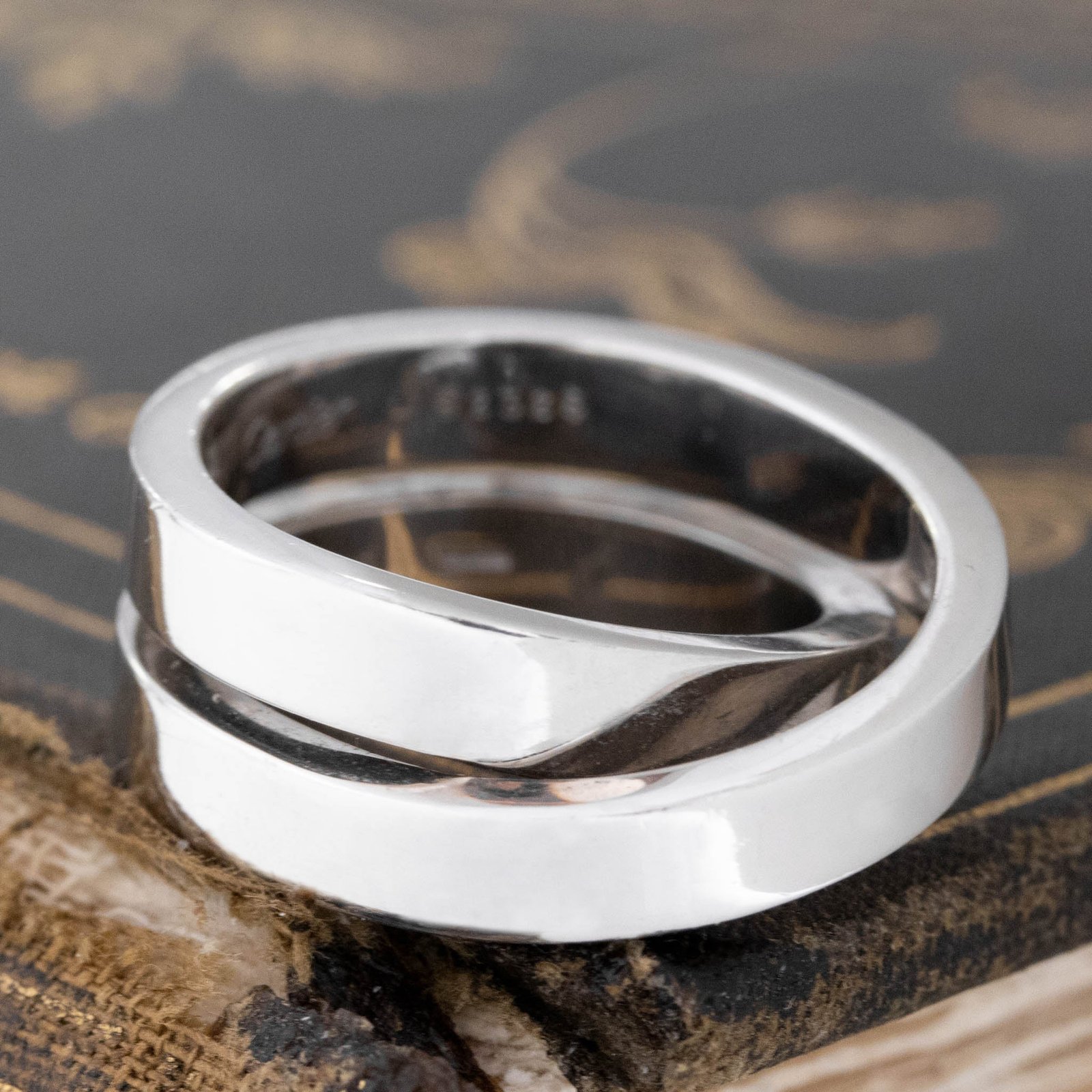 Vintage Nouvelle Band, by Cartier - Image 3