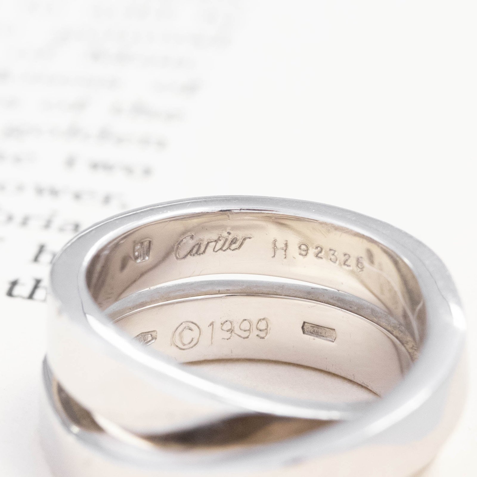 Vintage Nouvelle Band, by Cartier - Image 6