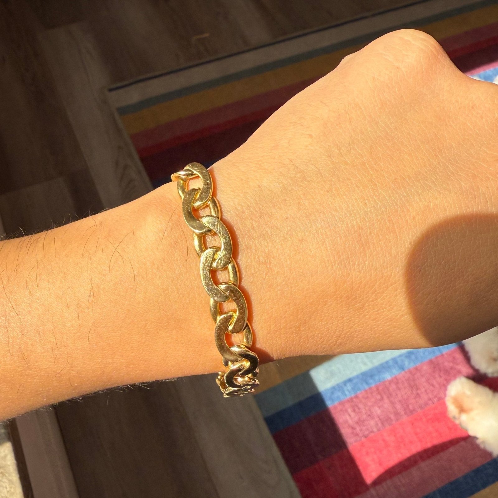 Vintage Oval Link Bracelet, by Van Cleef & Arpels France - Image 2