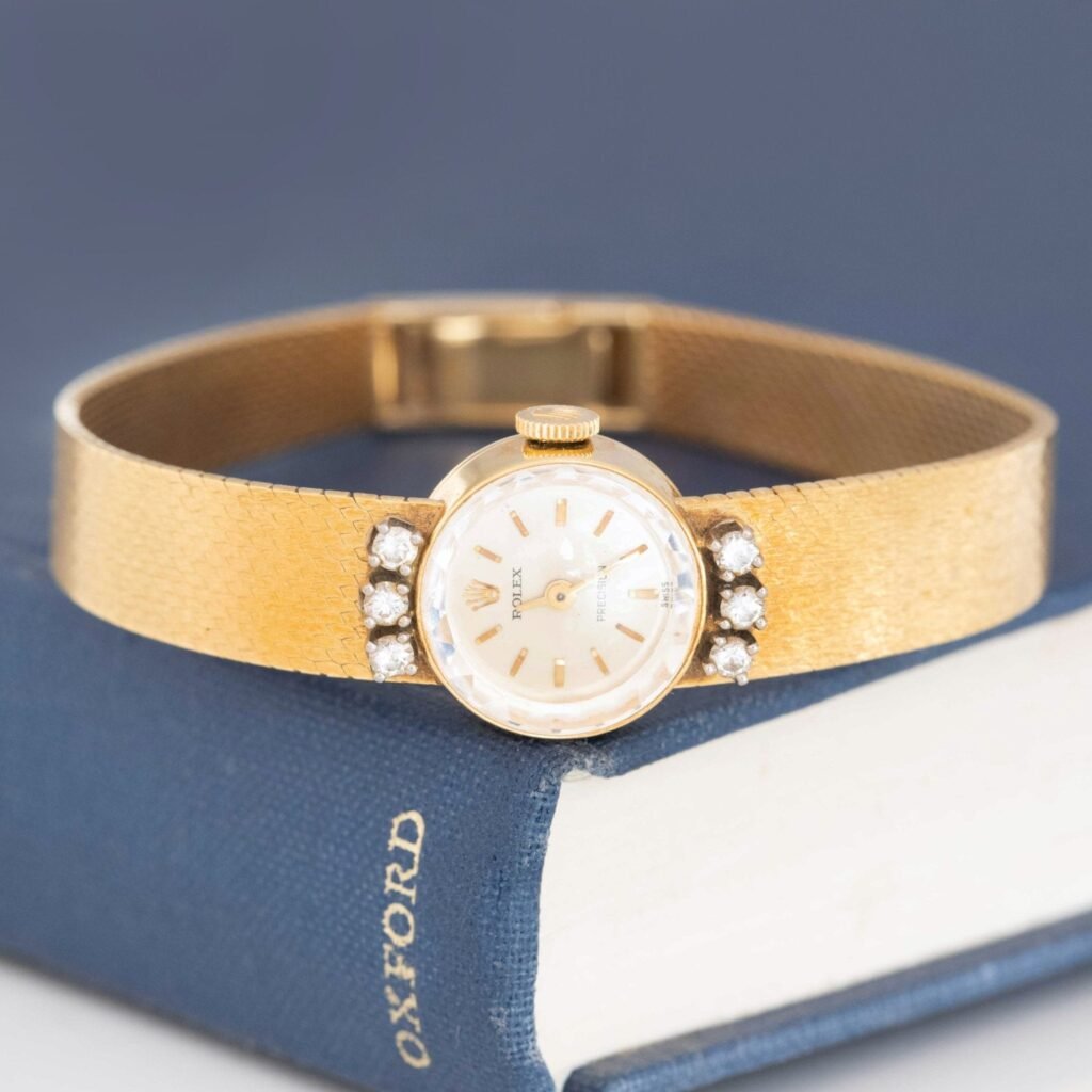 Vintage Petite Diamond Ladies Watch, by Rolex