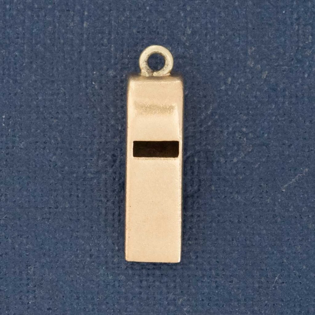 Vintage Petite Whistle Charm