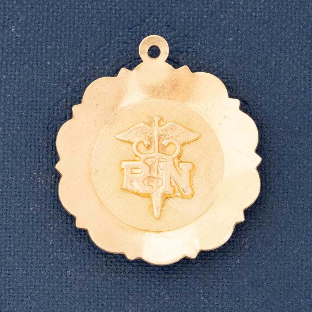 Vintage Registered Nurse Charm