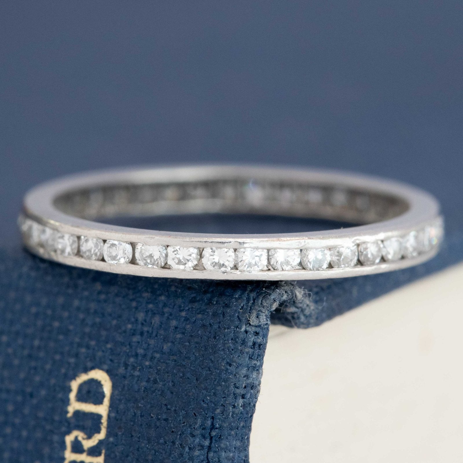Vintage Round Brilliant Cut Diamond Eternity Band, by Tiffany & Co.