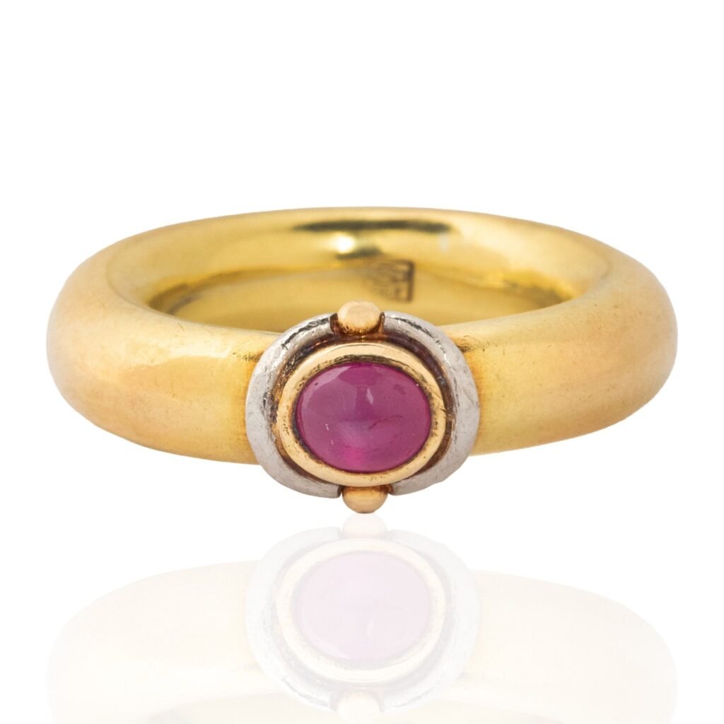 Vintage Ruby Donut Band