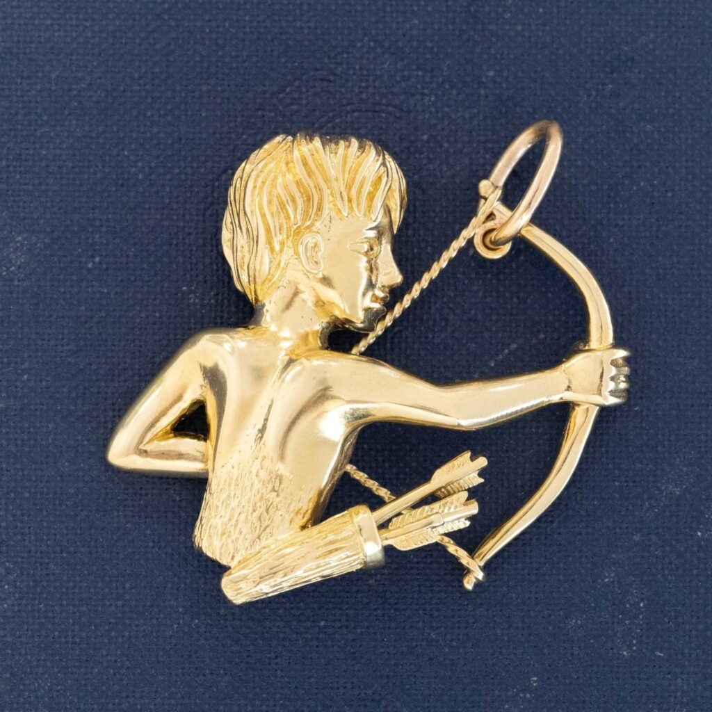 Vintage Cupid/Sagittarius Pendant, by Tiffany & Co.