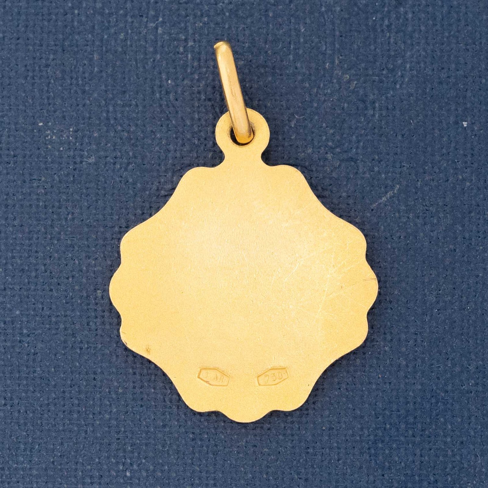 Vintage Saint Anthony of Padua Charm, Italian - Image 2