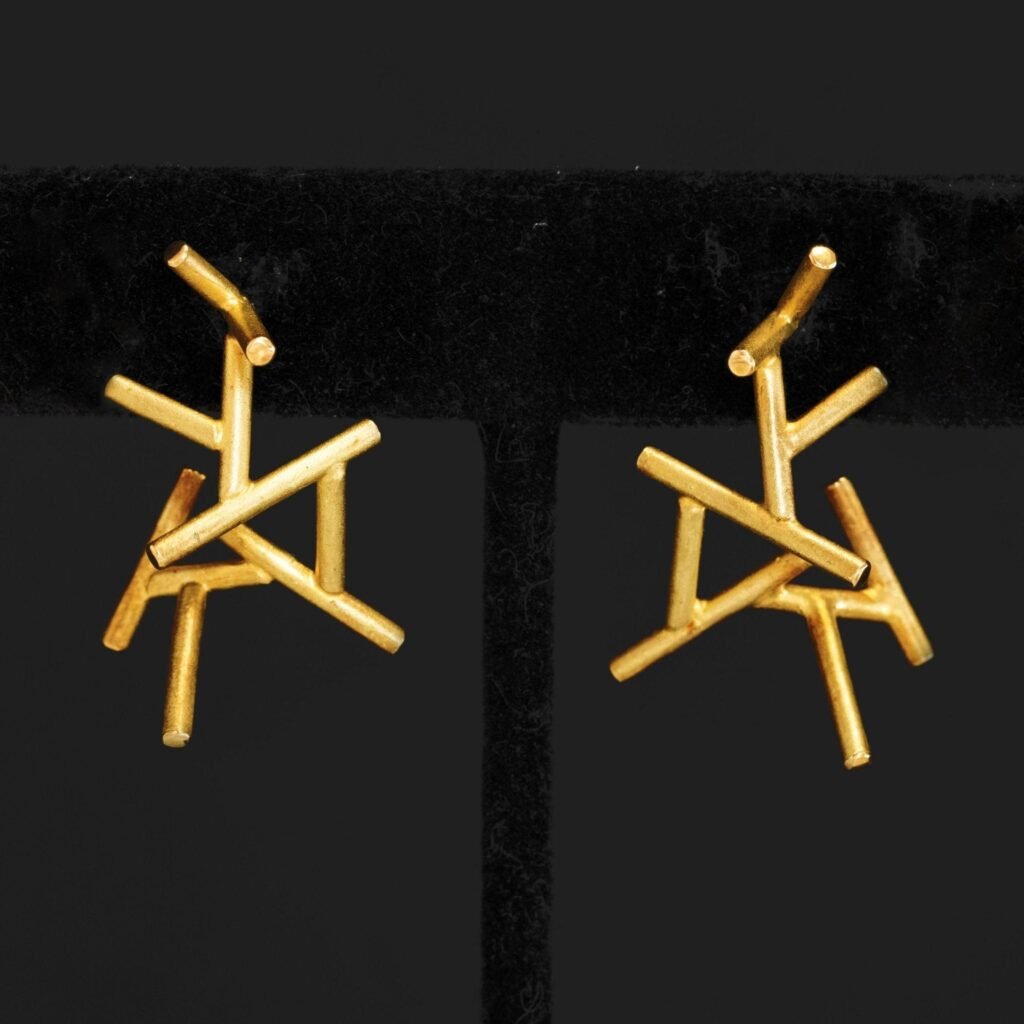 Vintage Stick Drop Earrings