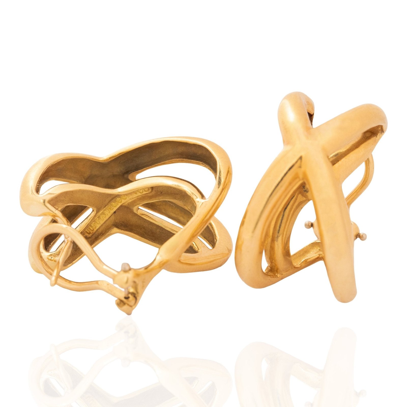 Vintage X Cross Earrings, by Donald Claflin for Tiffany & Co. - Image 4