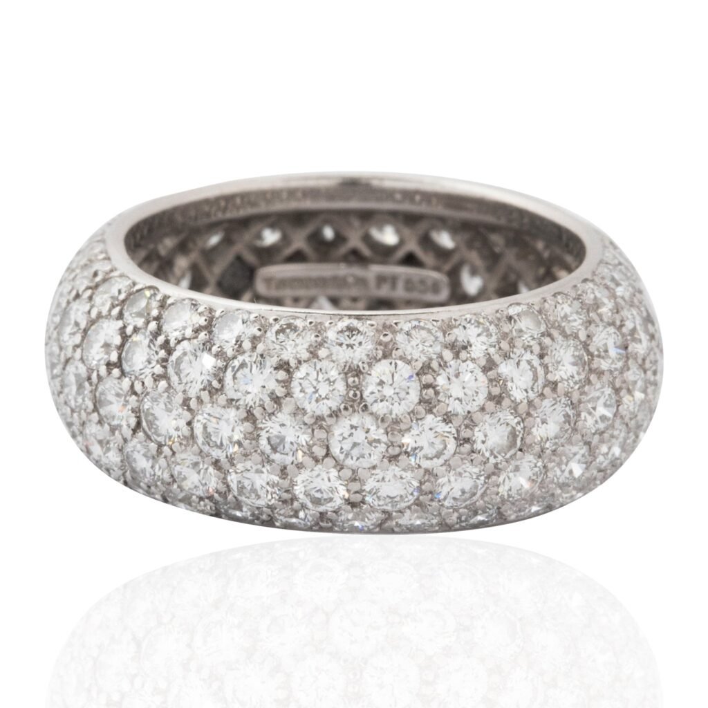 2.75ctw Vintage "Soleste" Diamond Dome Band, by Tiffany & Co.