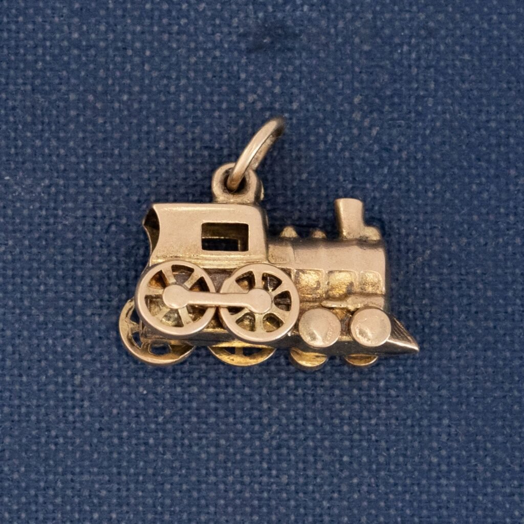 Vintage Train Charm