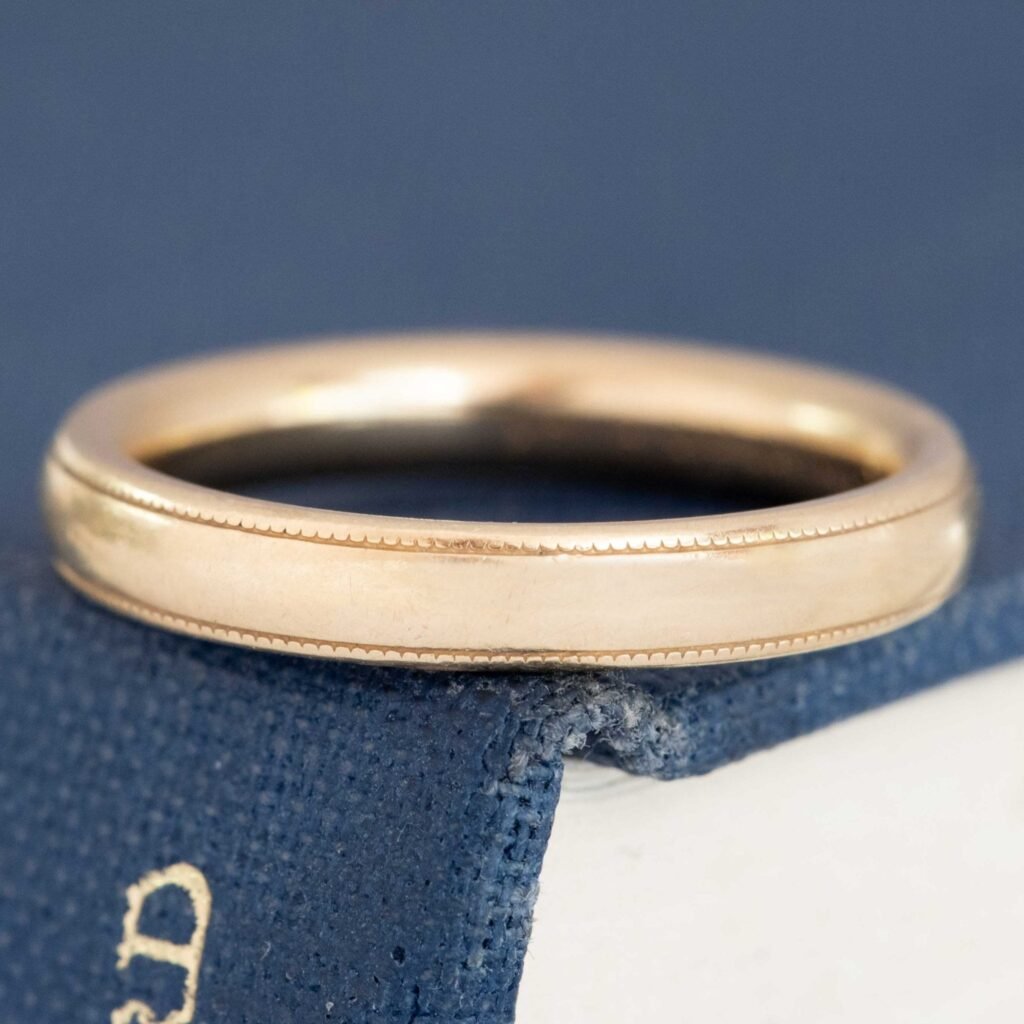 Vintage Wedding Band, 2.95mm