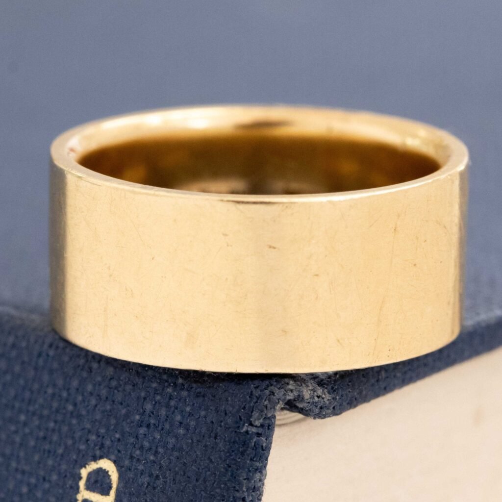 Vintage Wide Gold Band, by Tiffany & Co.